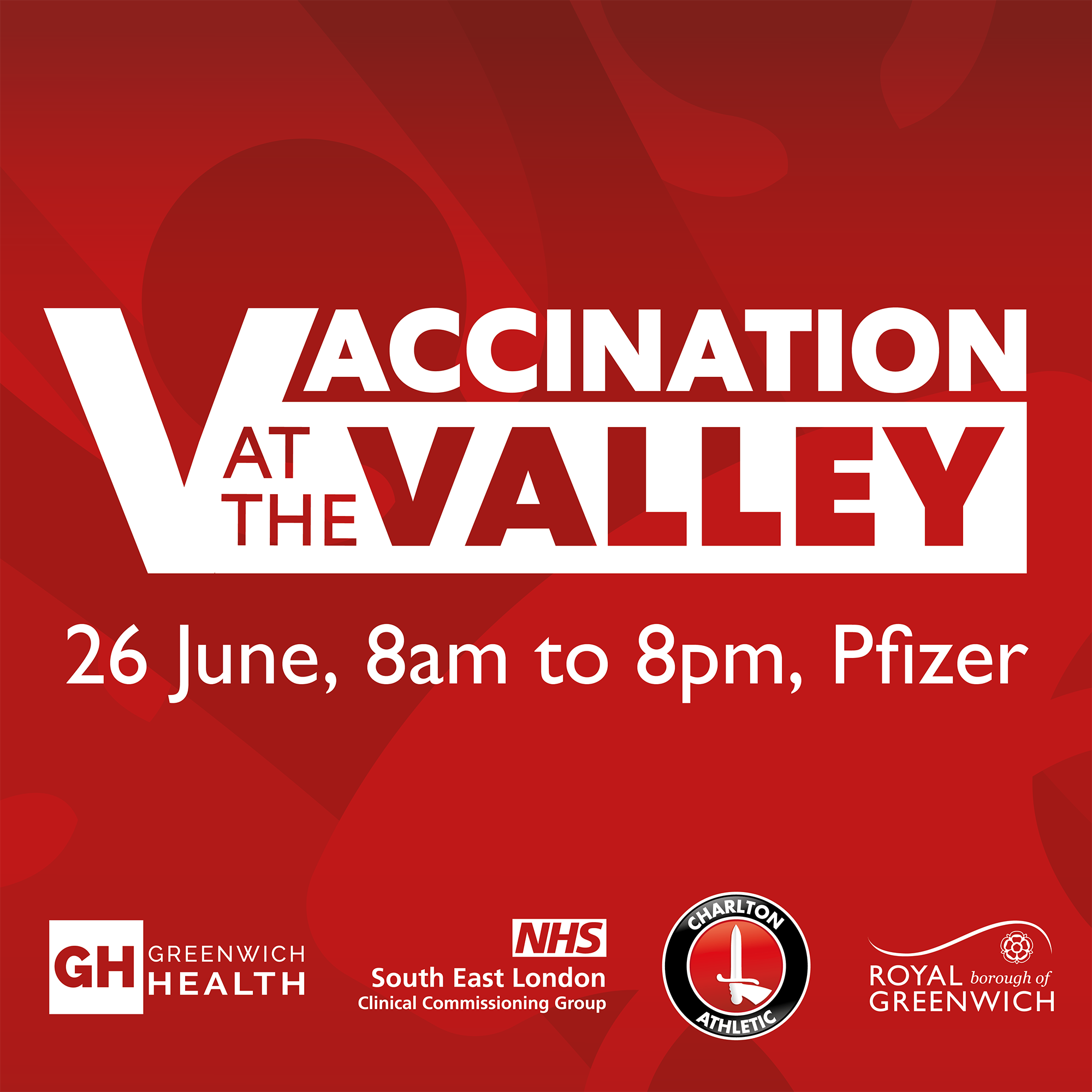 26 June 8am 8pm Charlton Athletic Hosts Another Vaccination At The Valley For Everyone Aged