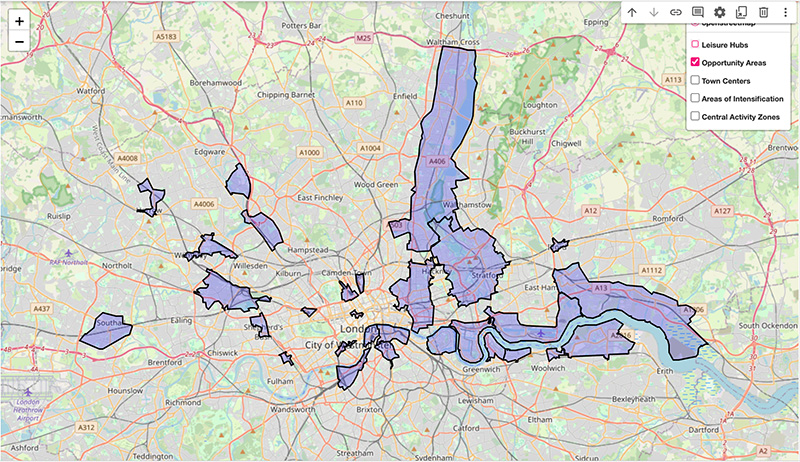 Geotagging Opportunity Areas