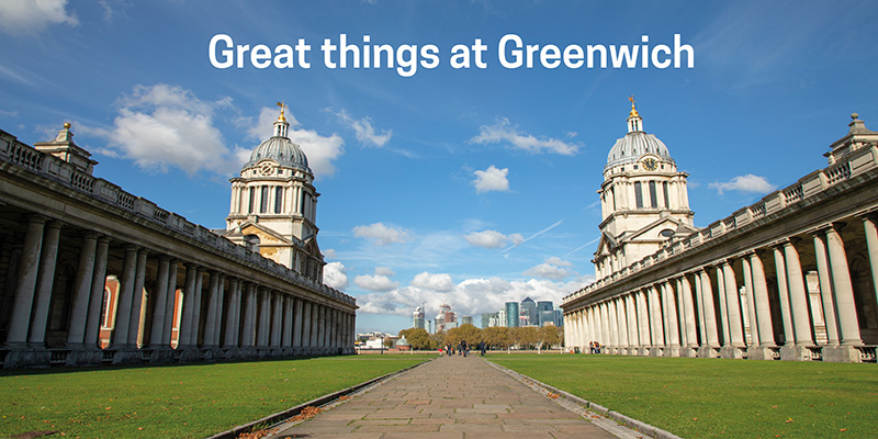 Great things at Greenwich