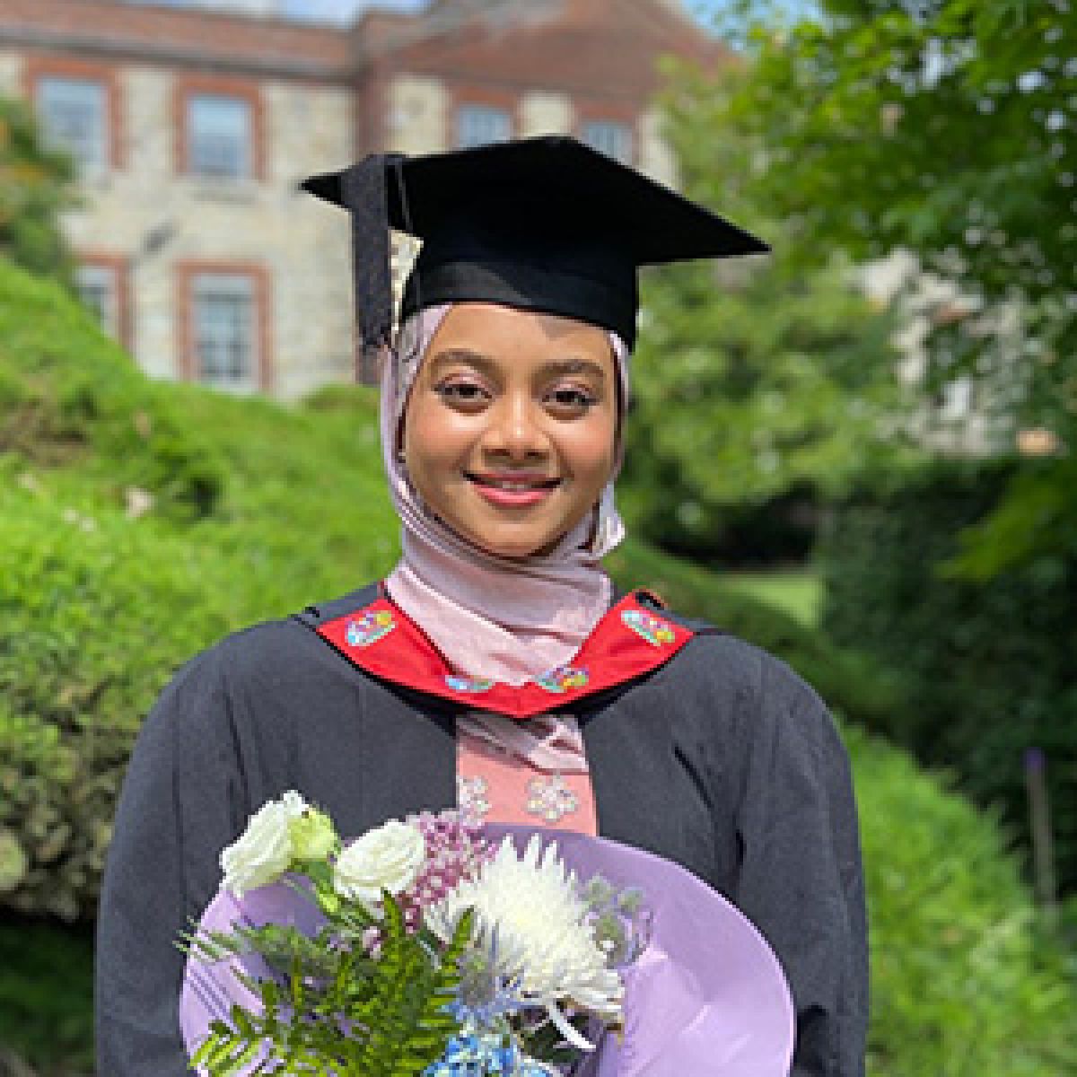 Nuha Chowdhury Civil Engineering graduate 2024