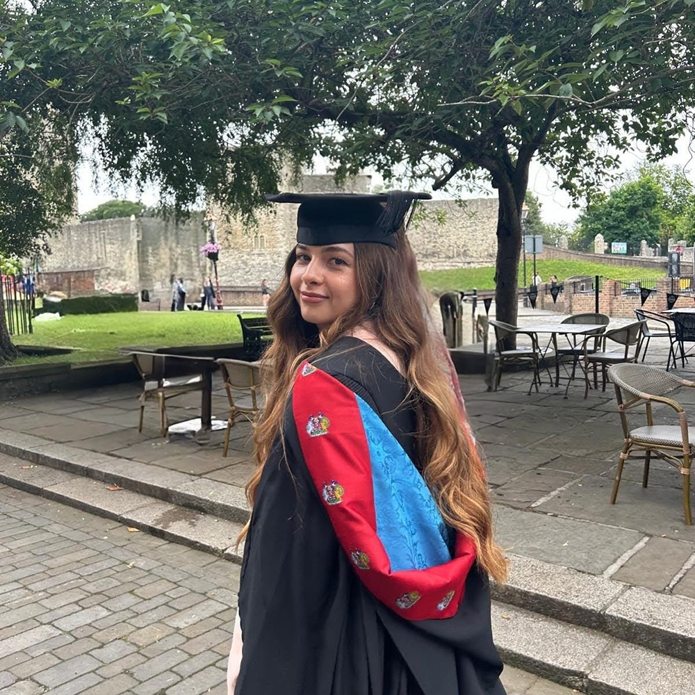 Diana Suciu BSc Human Nutrition and Health graduate 2024