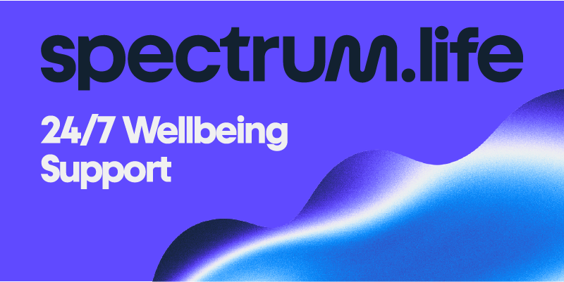 spectrum life 24/7 wellbeing support